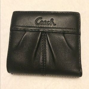 Coach Black Wallet